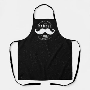 Delantal Mustache Barber Shop Moderno Hairstylist Barbersho