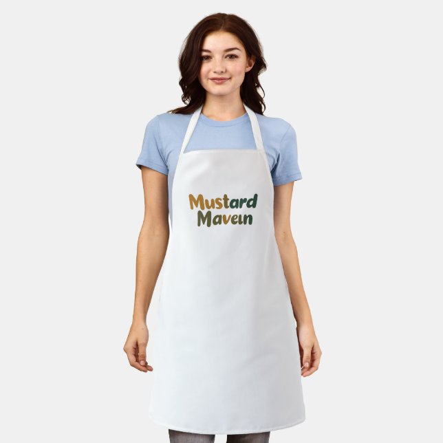Delantal Mustard Maven (Gastado)