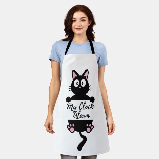 Delantal "My Clock Alarm" Kitchen apron  (Gastado)