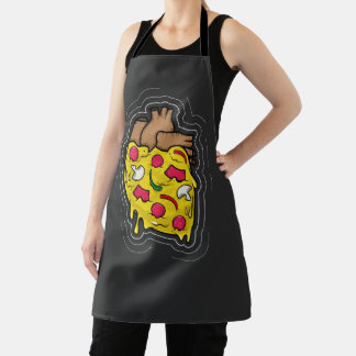 Delantal My Heart Melt for a Pizza