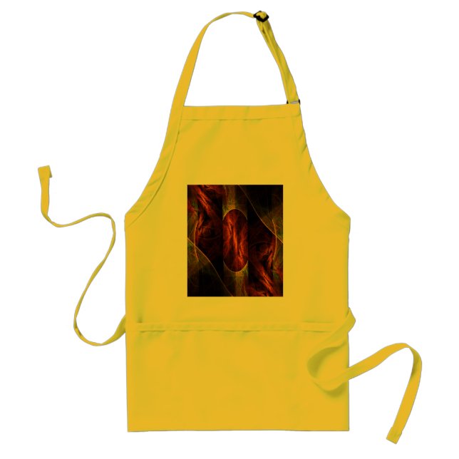 Delantal Mystique Jungle Resumen Art Apron (Frente)