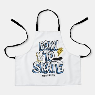 Delantal Nacido para patinar en bicicleta para vivir