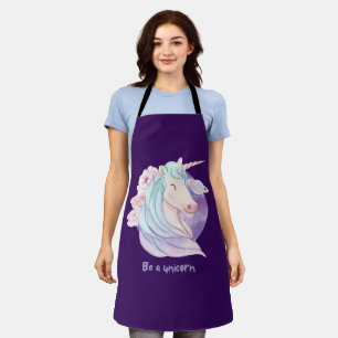 Delantal Nacido para ser un club de fans mágicos de Unicorn