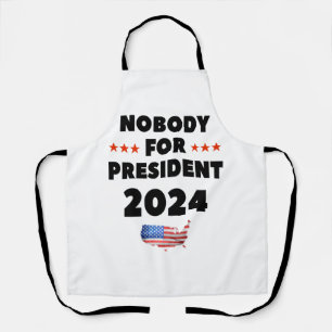 Delantal Nadie para Presidente 2024