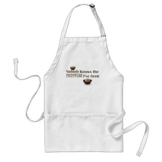 Delantal Nadie sabe las trufas que he visto