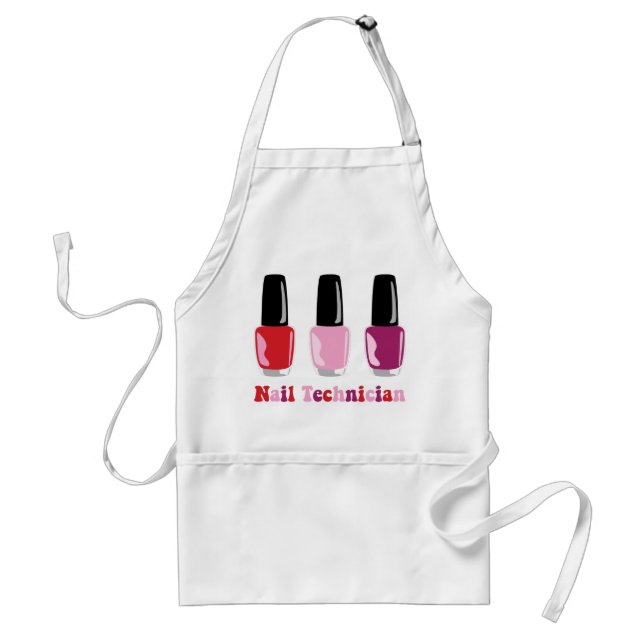Delantal Nail Technician (Frente)