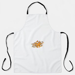 Delantal Naranja amarillento, decorativo amarillo anaranjad