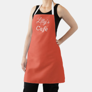 Delantal Naranja Business Apron