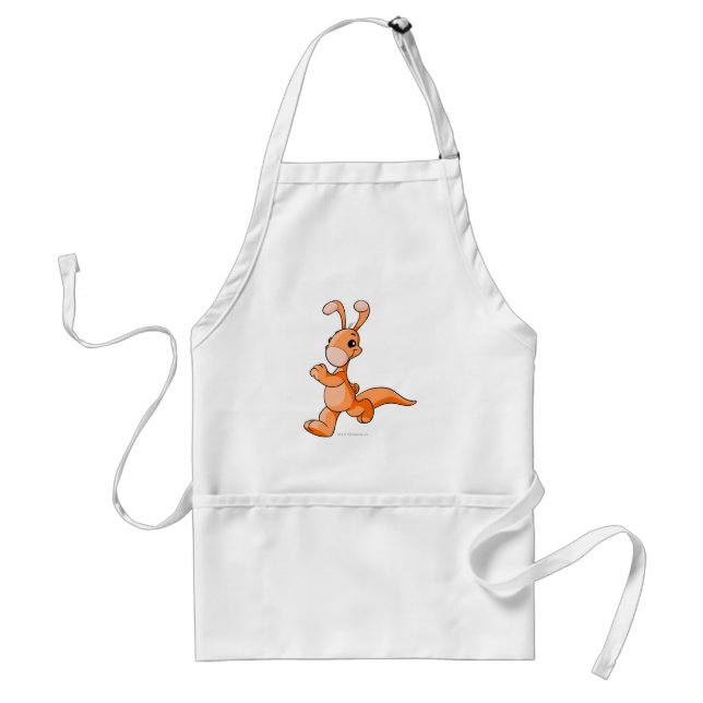 Delantal Naranja de Blumaroo (Frente)