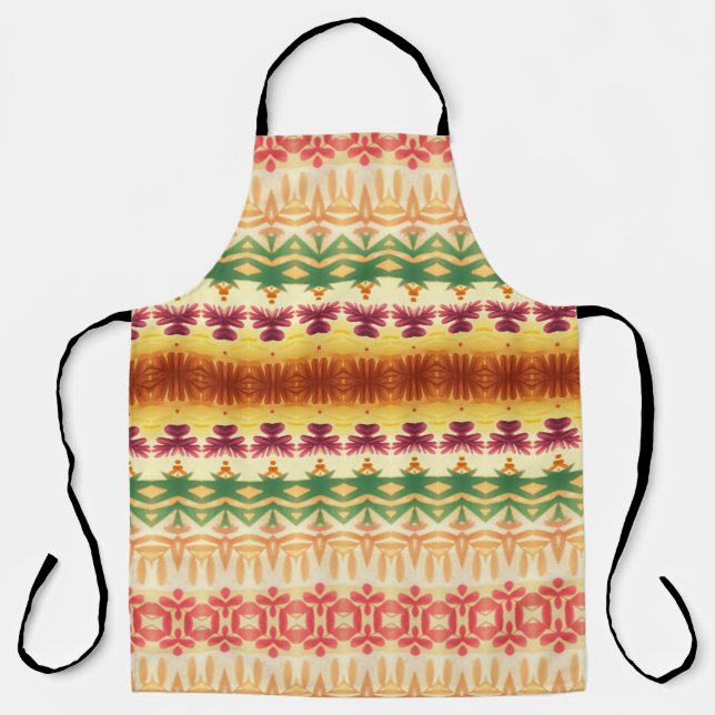 Delantal Naranja decorativo Apron Verde (Anverso)
