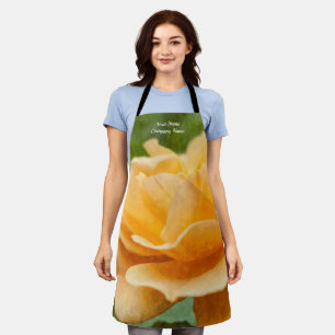 Delantal Naranja Rosa Painterly Apron
