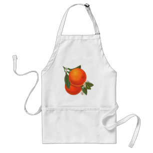 Delantal Naranjas Vintage Crate Art Kitchen Apron