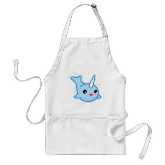 Delantal Narwhal Kawaii