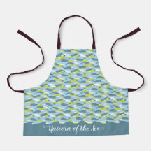 Narwhal Unicornio personalizado de la pizarra azul