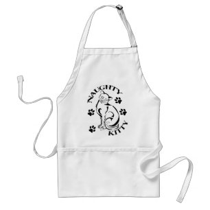 Delantal Naughty Kitty Apron