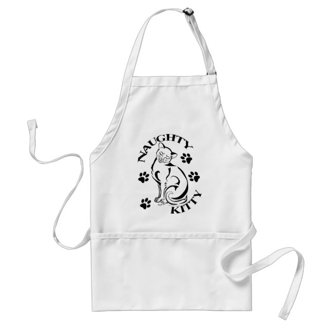 Delantal Naughty Kitty Apron (Frente)