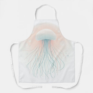 Delantal náutica/playa/medusas costeras