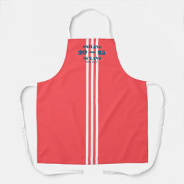 Delantal Nautical Party Apron