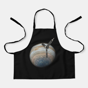 Delantal Naves espaciales de Juno en el planeta Júpiter