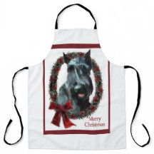 Navidad de Schnauzer Gigante