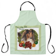 Navidad del Collie áspero 