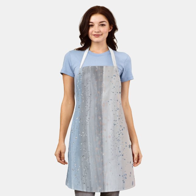 Delantal Navidad Invierno (Gastado)