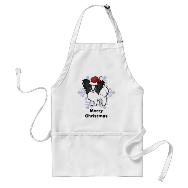 Delantal Navidad Papillon (Frente)