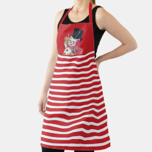 Delantal Navidad retro vintage