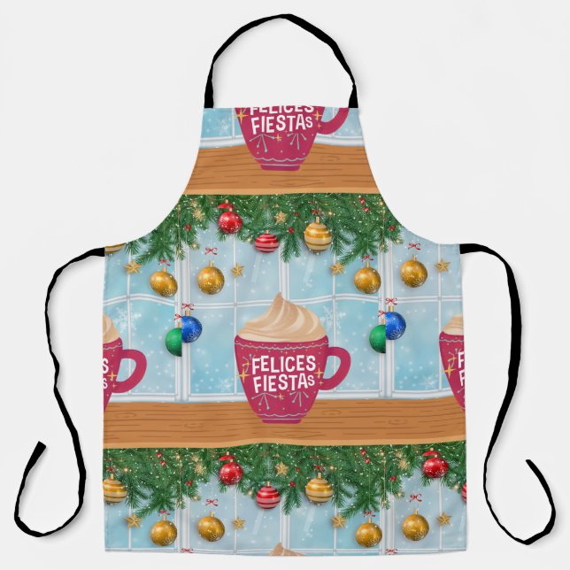 Delantal navidades (Anverso)