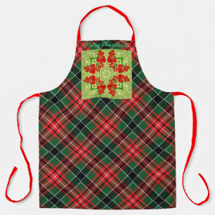 Delantal Navidades, Amaryllis Apron