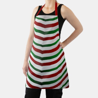 Delantal Navidades Aprons Festividades Candy Cane Apron
