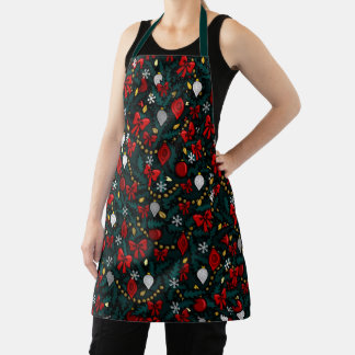 Delantal Navidades Aprons Festividades Costume Aprons