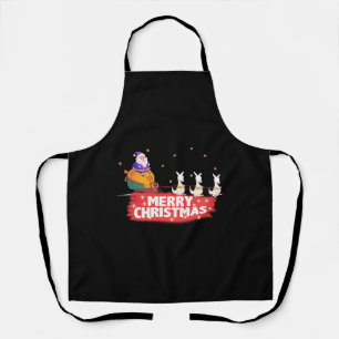 Delantal Navidades australianos, Santa Claus, playa