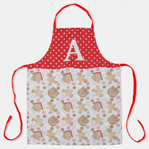 Delantal Navidades azules cocinan en Apron, gran apron