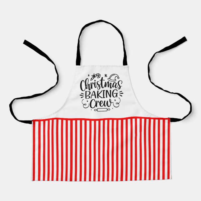 Delantal Navidades Baking Crew (Anverso)