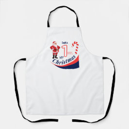Delantal Navidades bebé "Mis primeros Navidades"