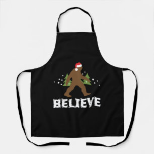 Delantal Navidades Bigfoot Sasquatch Xmas Apparny Gracioso