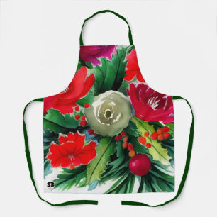 Delantal Navidades Bouquet