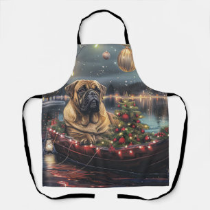 Delantal Navidades Bullmastiff Voyage festivo