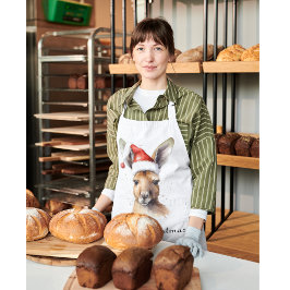 Delantal Navidades canguro, personalizable