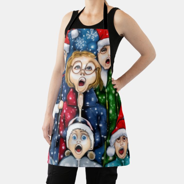 Delantal Navidades Caroling (in situ)