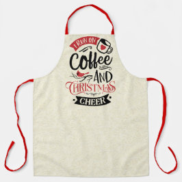 Delantal Navidades Cheer & Coffee Apron