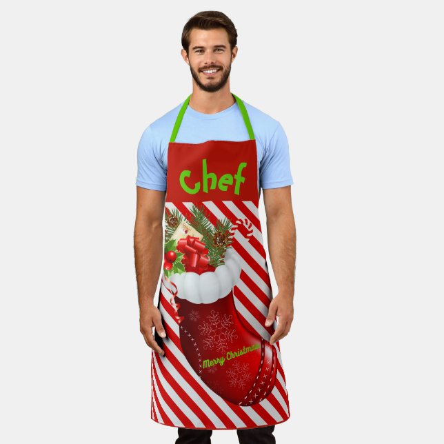 Delantal Navidades Chef Apron (Gastado)