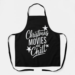 Delantal Navidades Cine Y Regalo De Nochebuena Familiar