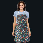 Delantal Navidades clásicos baubles<br><div class="desc">Siéntete un poco festivo esta temporada navideña con este delantal impreso con un patrón de Navidades clásicos baubles. Es el regalo perfecto para regalar a alguien que ama a los Navidades o que se lo guarde para que lo lleve usted mismo mientras hornea las galletas de sus Navidades favoritos.</div>