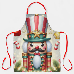 Delantal Navidades clásicos, coloridos y extravagantes