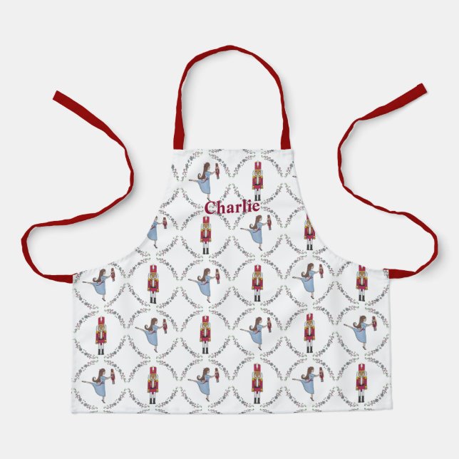 Delantal Navidades clásicos de ballet Nutcracker Suite (Anverso)