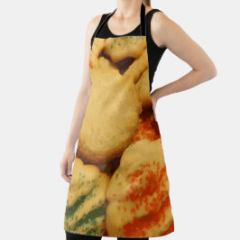 Delantal Navidades cocina con espolvorines de azúcar