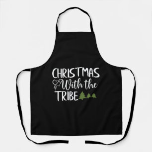 Delantal Navidades Con El Día De Los Navidades De La Tribu