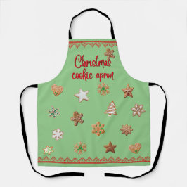 Delantal Navidades Cookie Apron